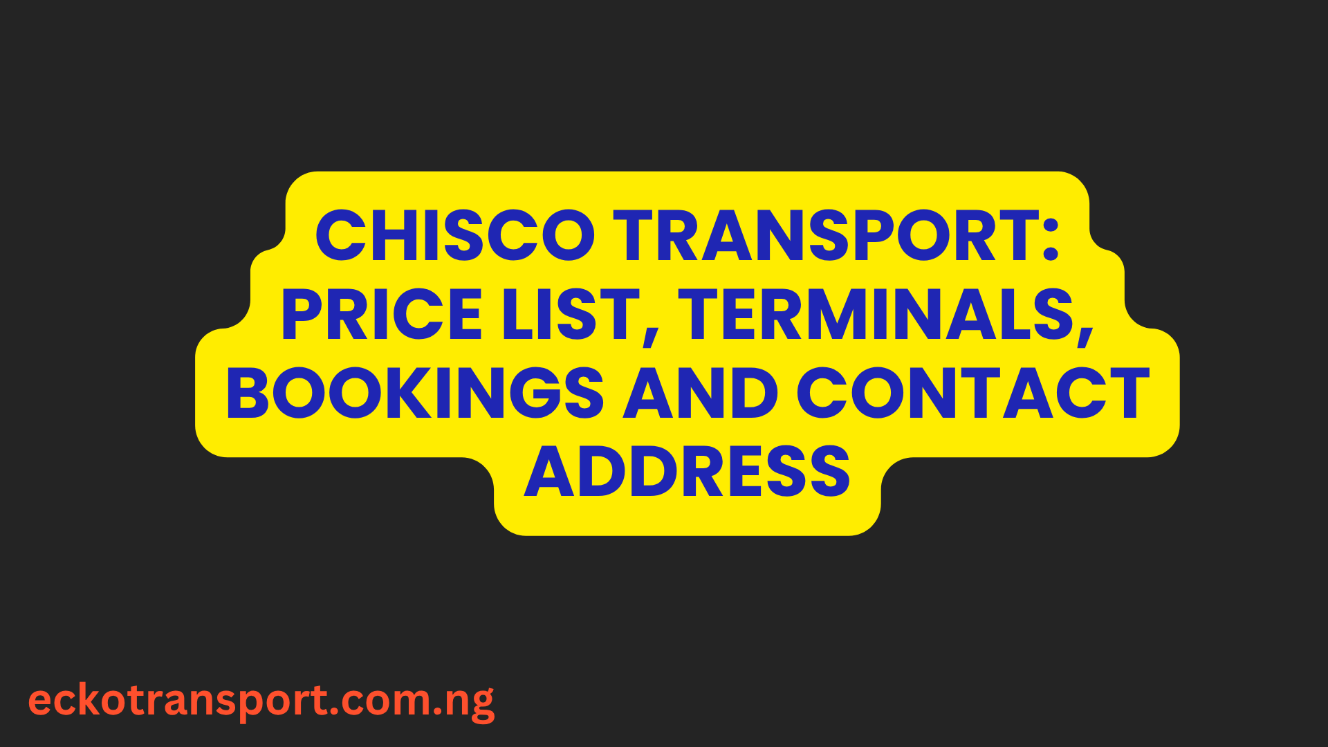 Chisco Transport